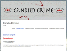 Tablet Screenshot of candiedcrime.com